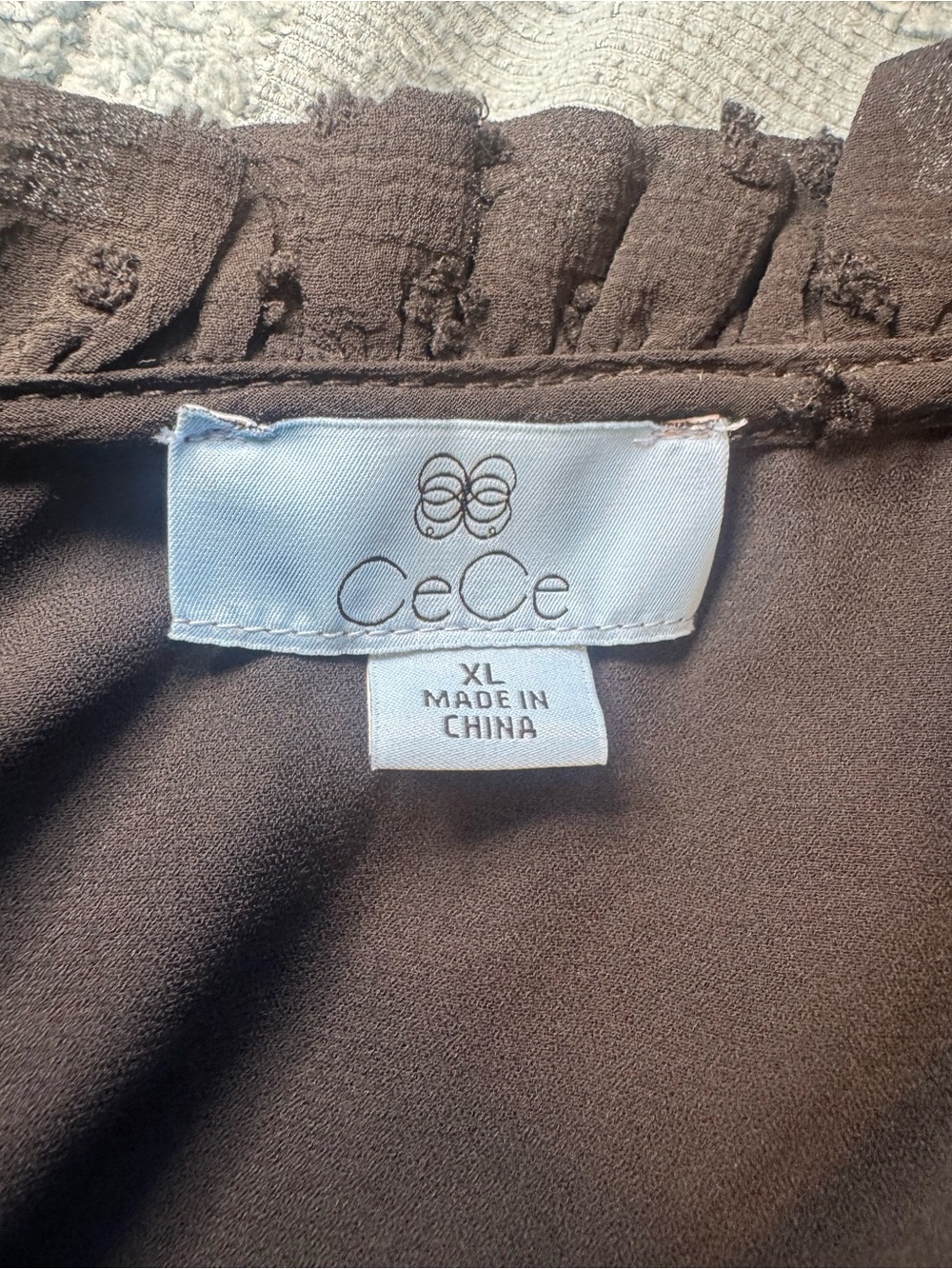 CeCe clip dot babydoll dress - Picture 7 of 7